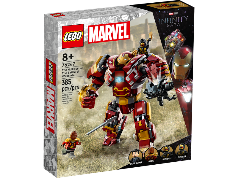 LEGO Marvel Superheroes 76247 : The Hulkbuster: The Battle of Wakanda