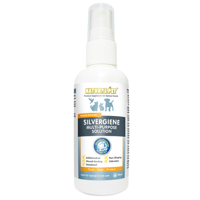 Natural Pet 鈉米銀殺菌萬用水 - 60ml