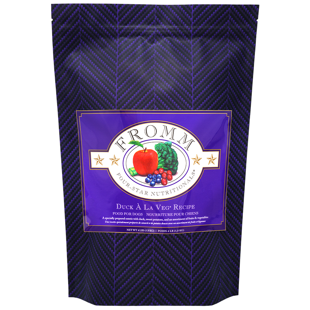 Fromm Dry Dog Food Duck À La Vegetable Recipe．4lb/12lb/26lb