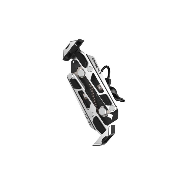 GUARDAMPER 銀刃 4D專業抗震手機架｜搖式挾持設計