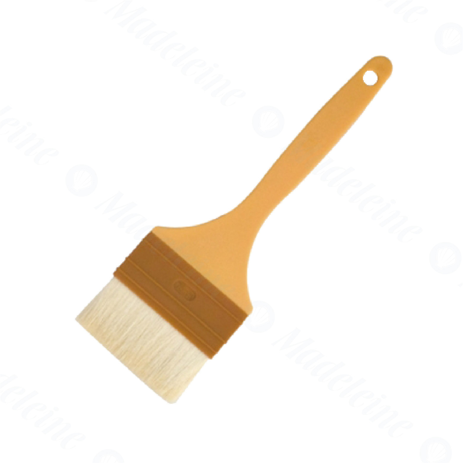 [ 三能烘焙用具 ] 塑膠柄直型羊毛刷-大 SN4121