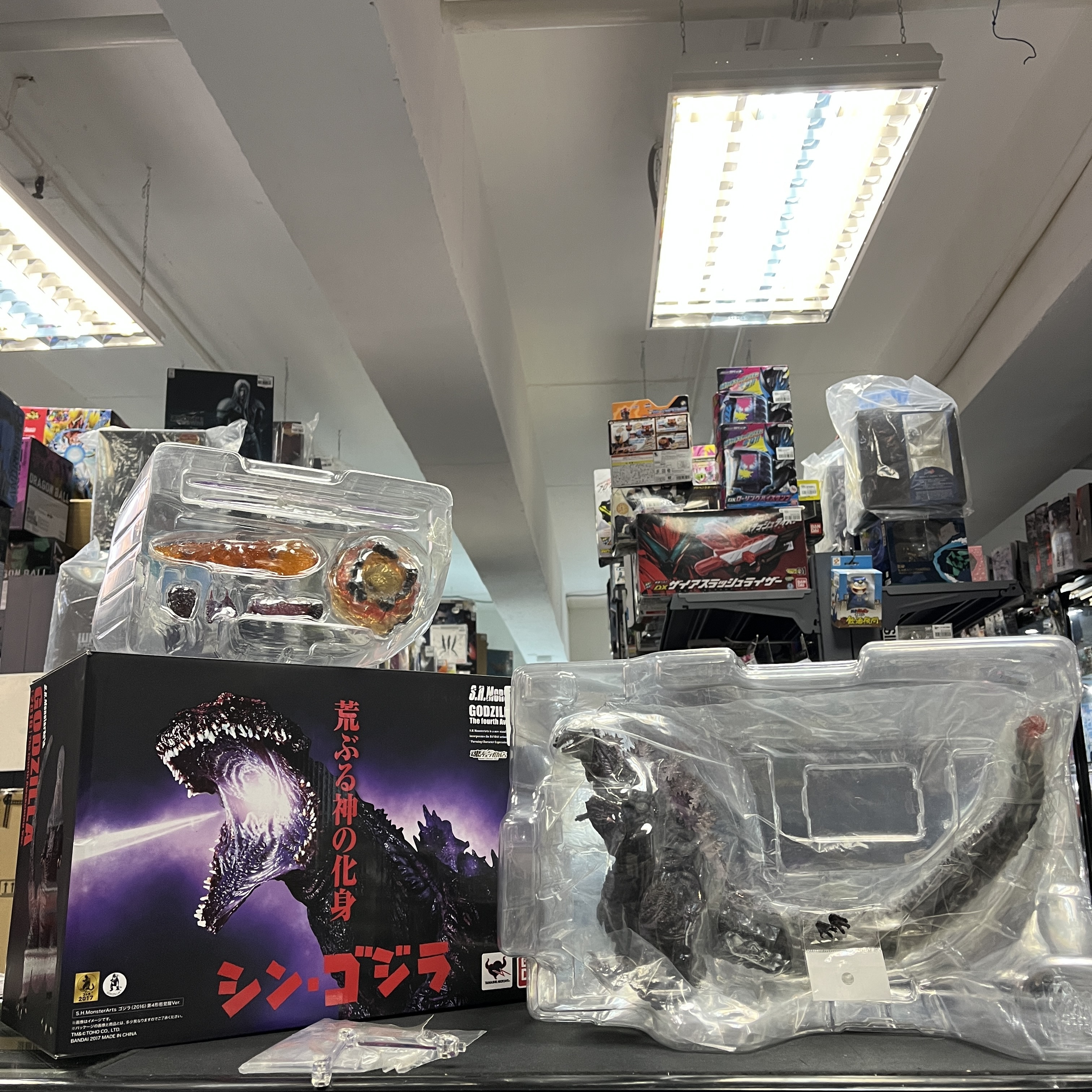 怪獸系列-SHM 哥斯拉 GODZILLA 2016 The Fourth Awakening Ver.