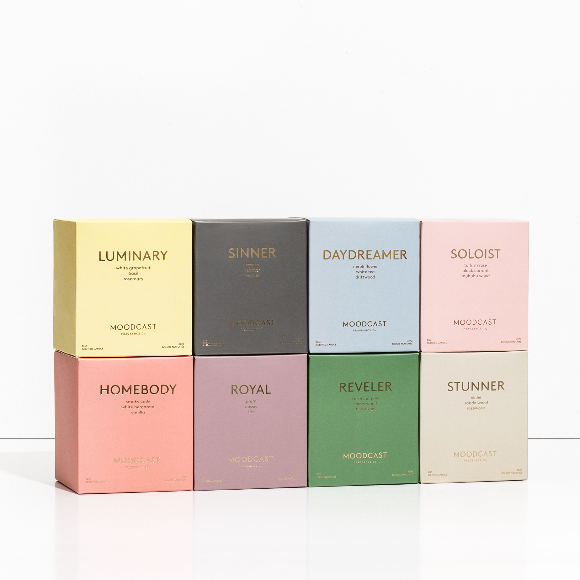 【暢銷推薦】美國 Moodcast 香氛蠟燭 8oz