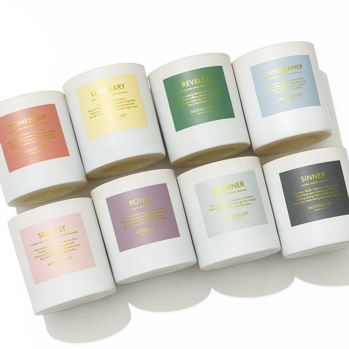 【暢銷推薦】美國 Moodcast 香氛蠟燭 8oz