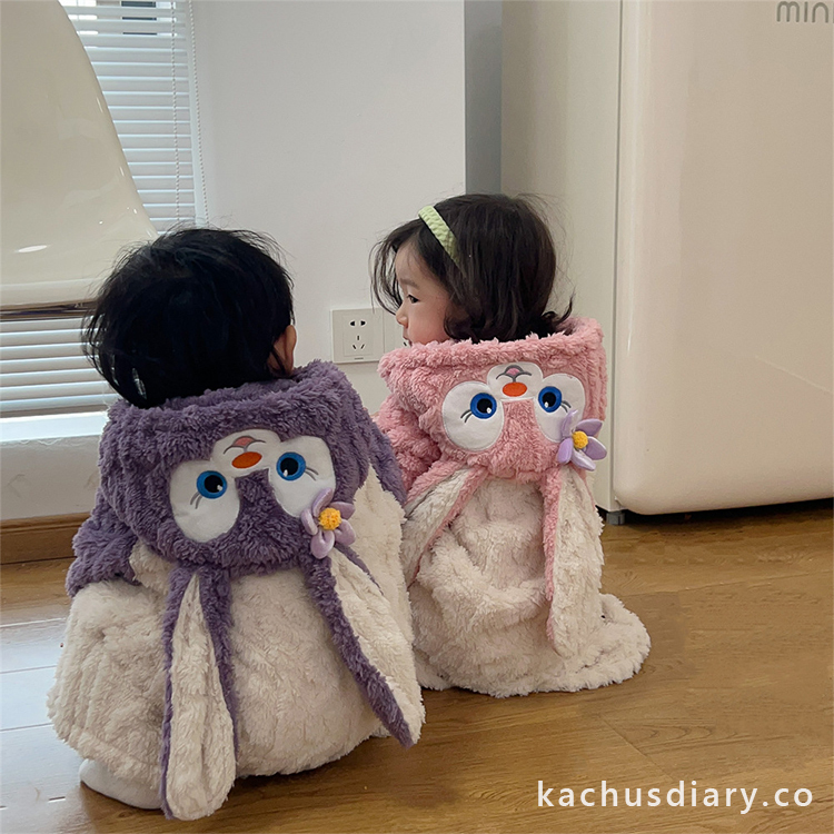 Korean style rabbit cartoon nightgown