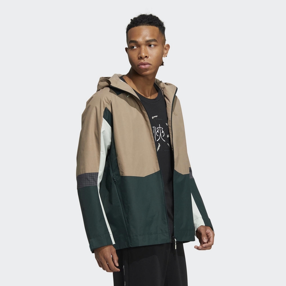 ADIDAS TH COMU WVJKT 男 外套 卡其綠HR4437 DEC-