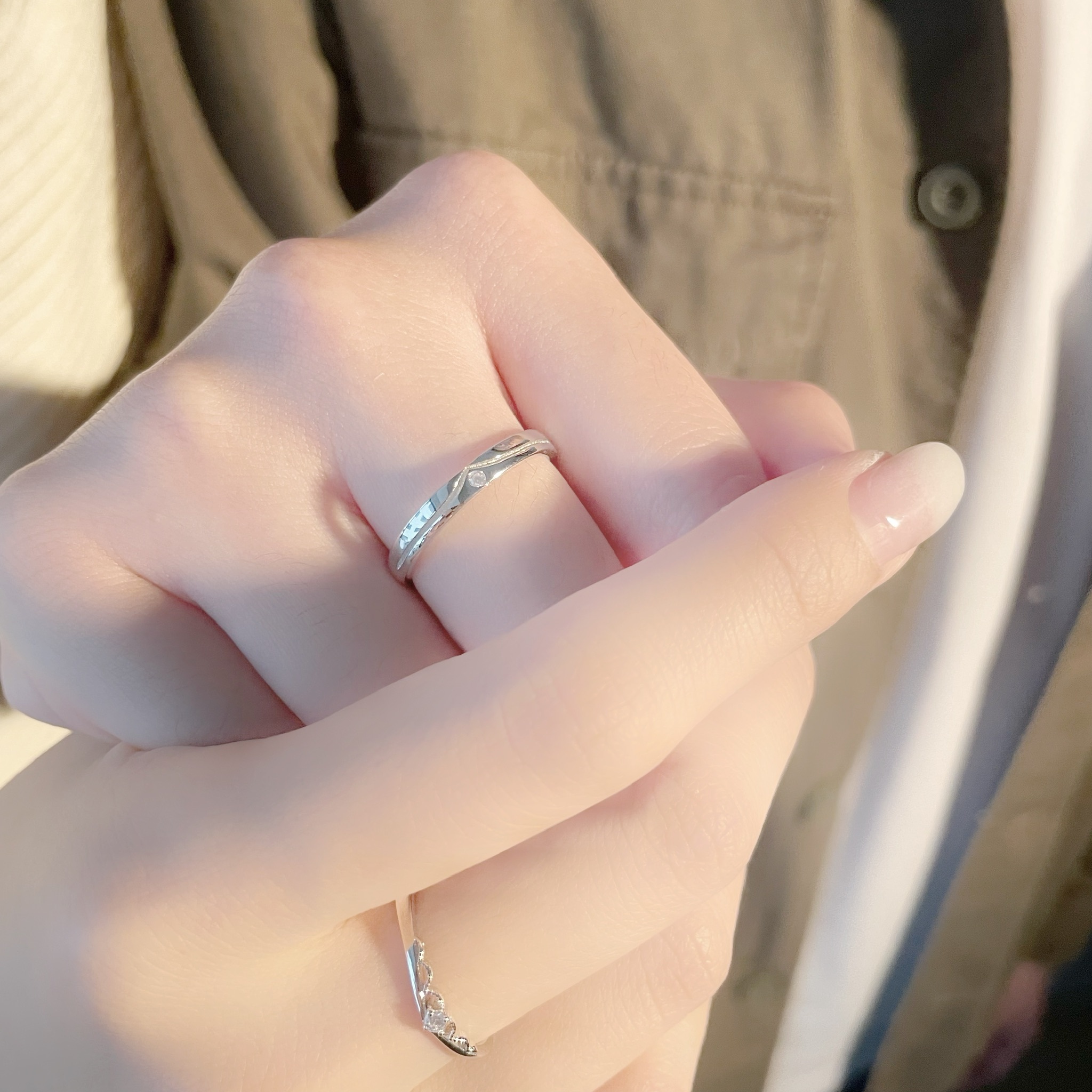 | 925 純 銀 | 專屬童話情侶戒指 （男款/女款) | RI0458 |