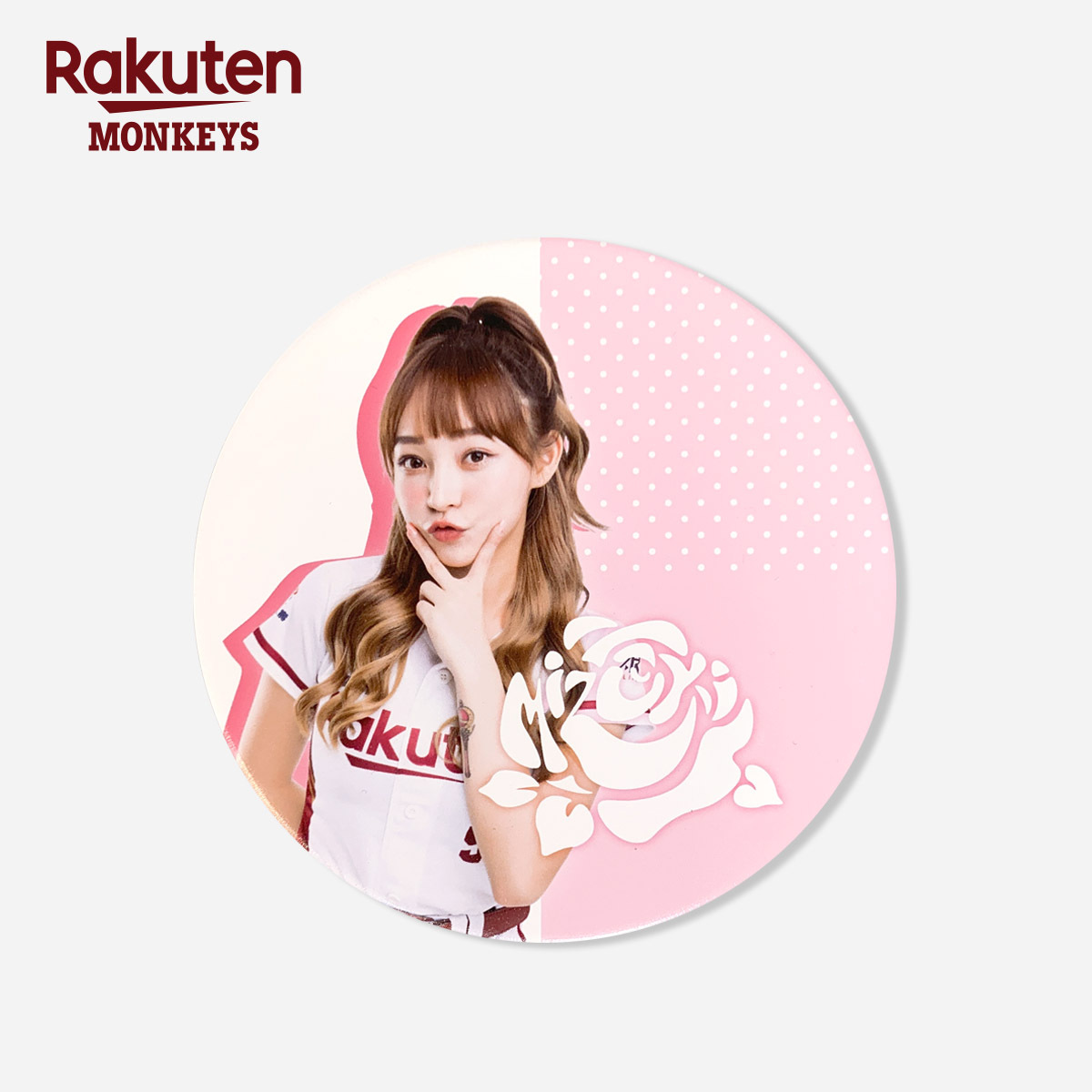 樂天女孩-陶瓷杯墊-林襄