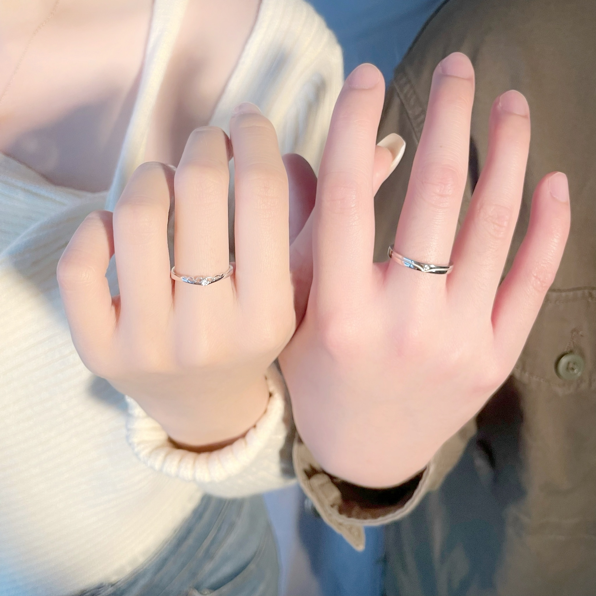 | 925 純 銀 | 專屬童話情侶戒指 （男款/女款) | RI0458 |