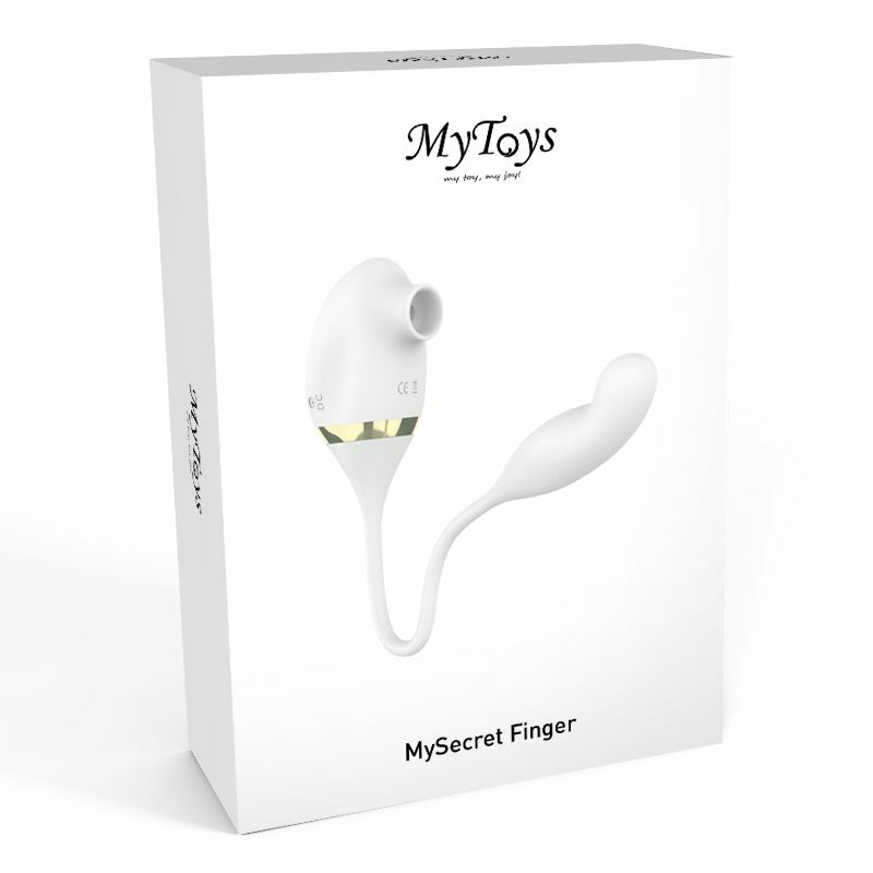 MyToys MySecret Finger 吸吮式震蛋 白色
