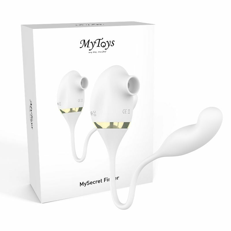 MyToys MySecret Finger 吸吮式震蛋 白色
