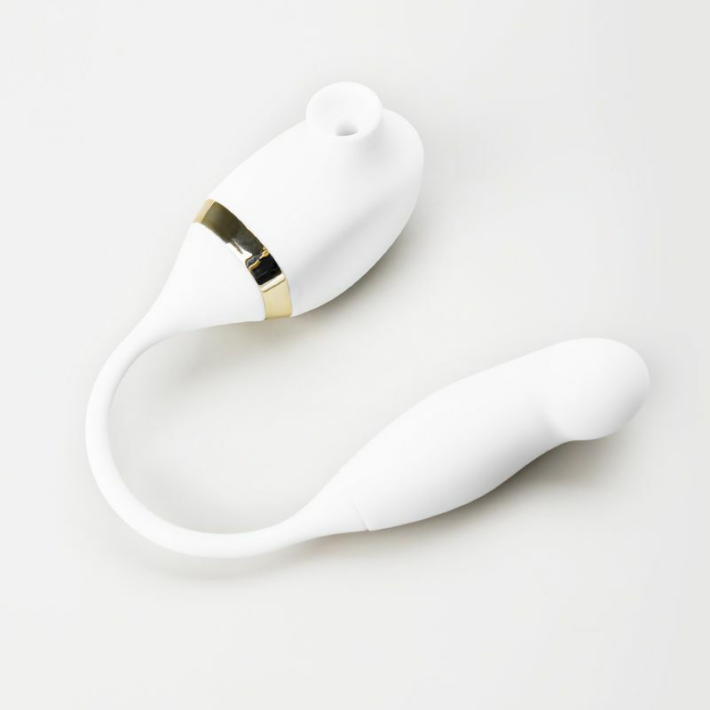 Mytoys MySmartSecret Finger App控吸吮式震蛋 白色