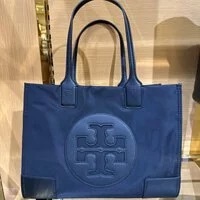 [S] TORY BURCH ELLA MINI TOTE,BLACK, 56282-001 (STB336)