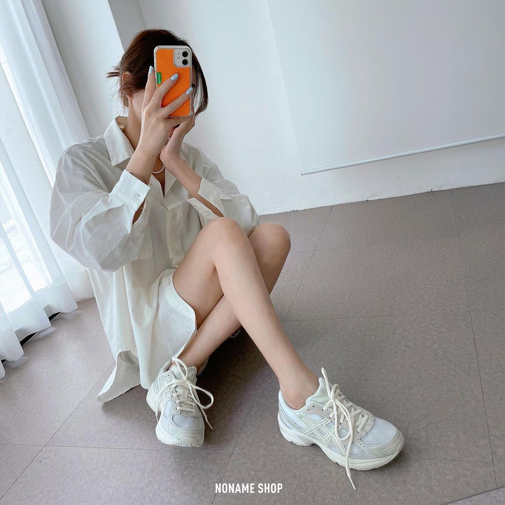 ASICS GEL-1130 緩震 復古 運動鞋 奶茶 (女款)