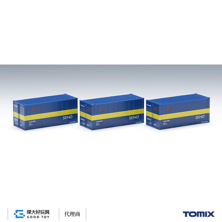 TOMIX 3177 私有 U31A形貨櫃 (西濃運輸 3入)