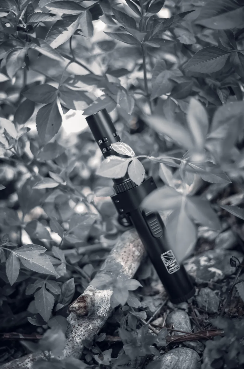 ANiMA WANDERER BLN-16 Logo Gas Lighter - BLK 戶外打火器