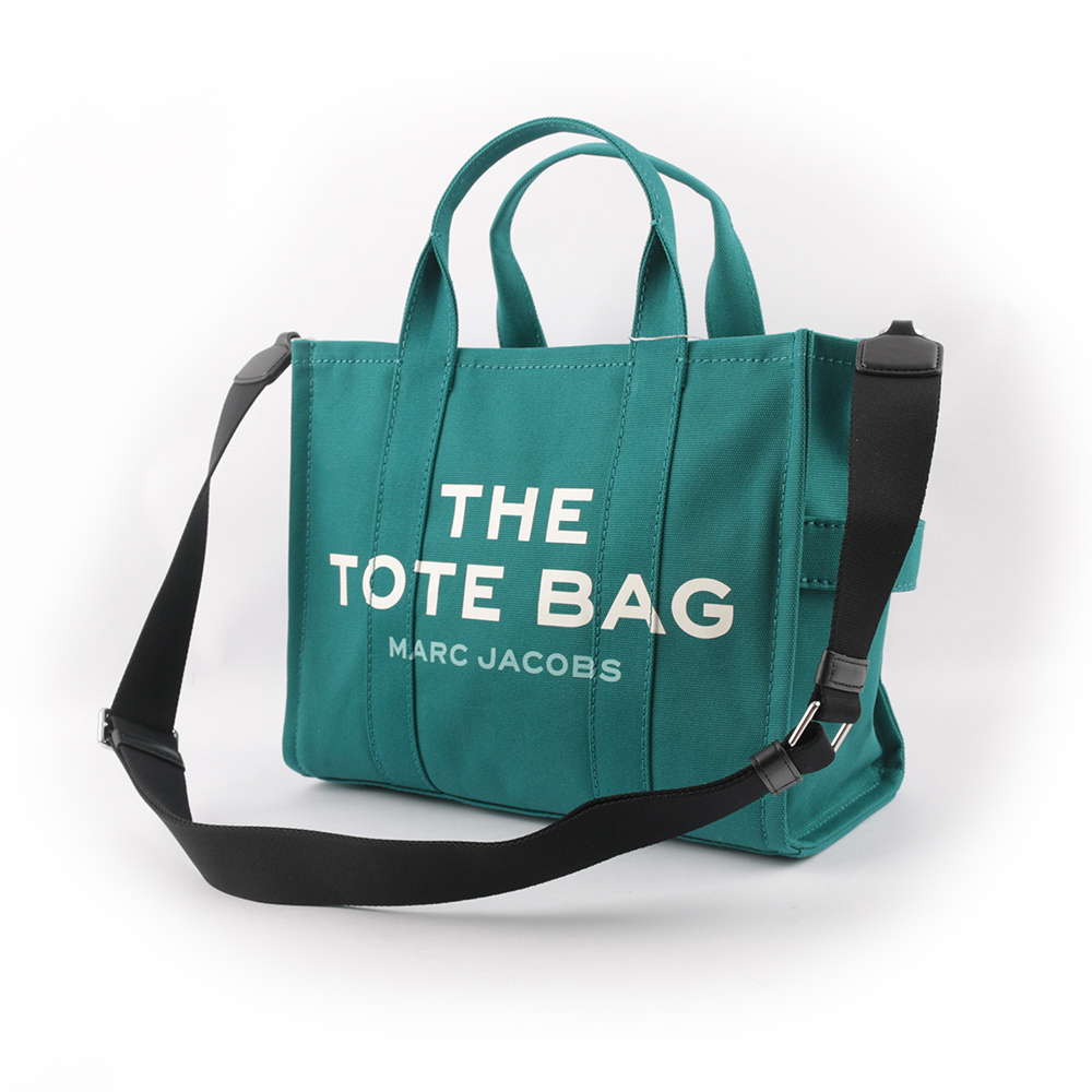 【MARC JACOBS】THE TRAVELER TOTE 二用中款托特包(海灣藍) M0016161 443