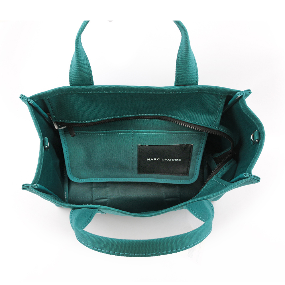 【MARC JACOBS】THE TRAVELER TOTE 二用中款托特包(海灣藍) M0016161 443