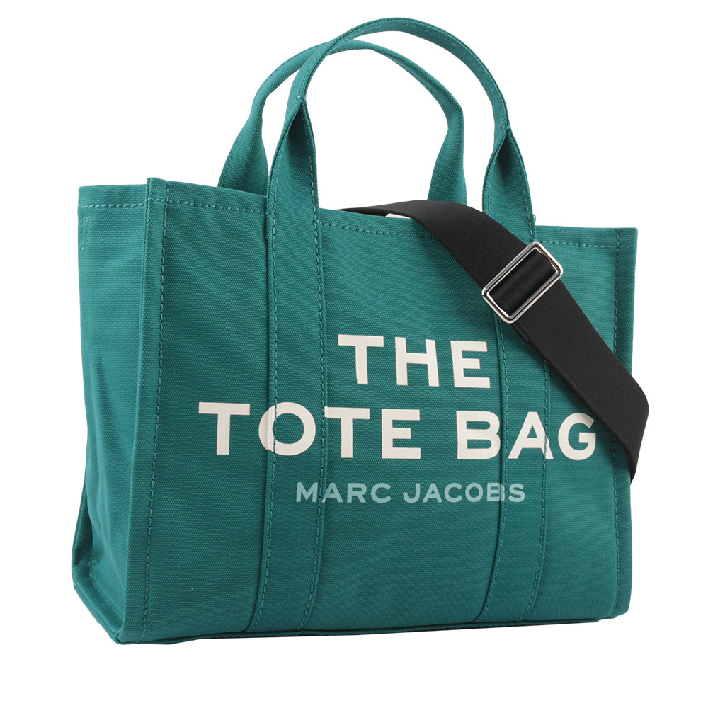 【MARC JACOBS】THE TRAVELER TOTE 二用中款托特包(海灣藍) M0016161 443