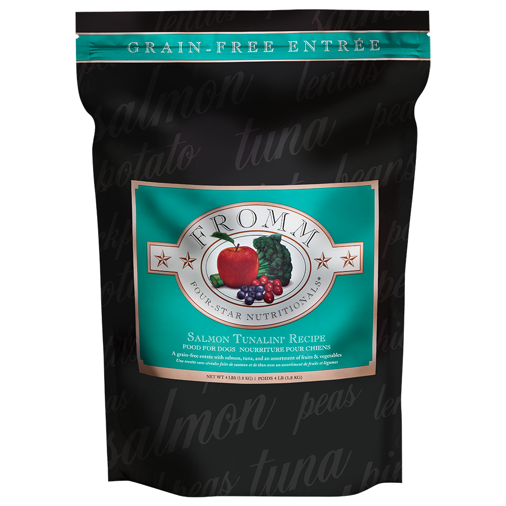 Fromm Grain-Free Dry Dog Food Salmon Tunalini Recipe．4lb/12lb/26lb