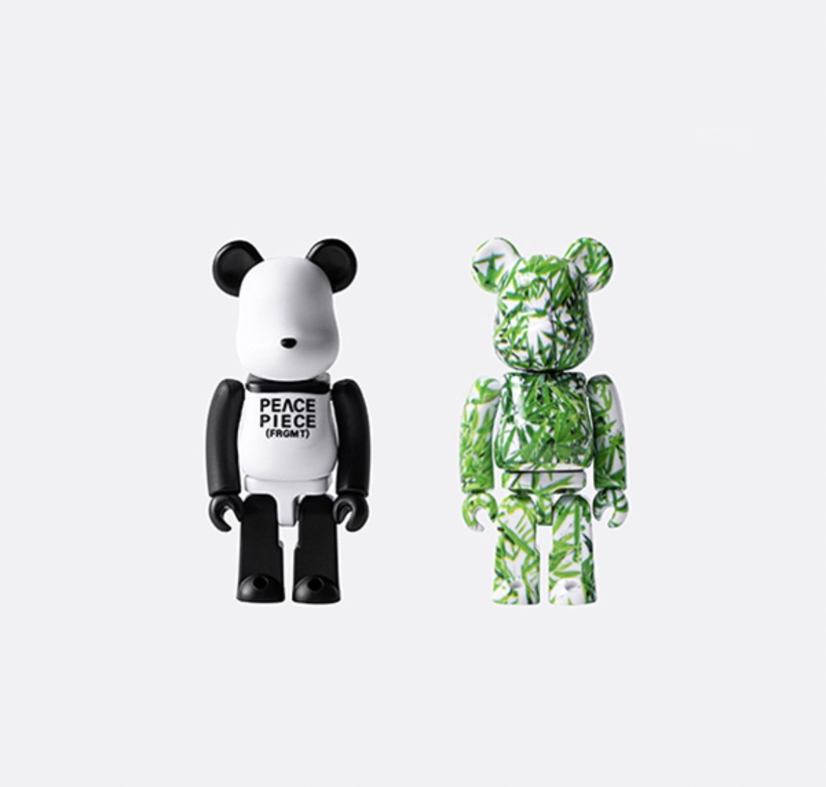 BE@RBRICK X 藤原浩B@PANDA 聯名閃電熊貓400+100%+100