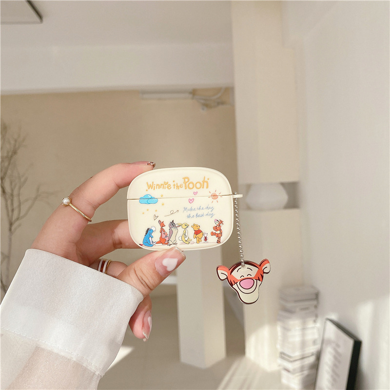【現貨】維尼好友排隊Airpods耳機殼