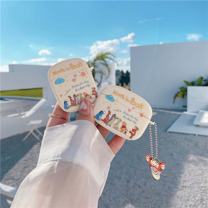 【現貨】維尼好友排隊Airpods耳機殼