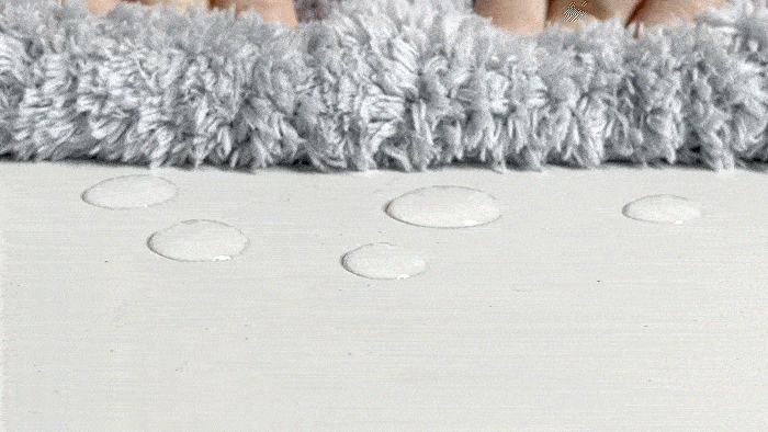 巾朵雲瞬間吸水示意