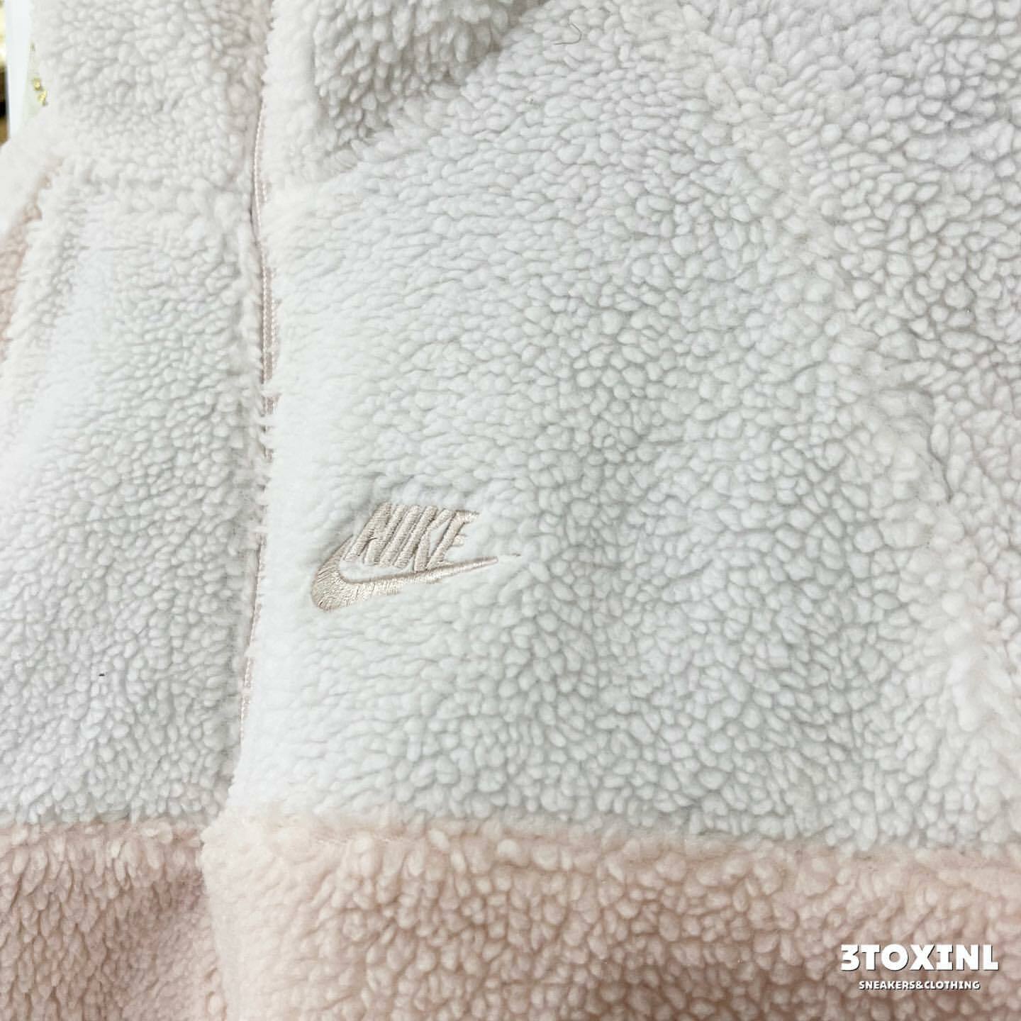 (預訂) Nike Big Swoosh Jacket - Soft Pink (毛毛面)