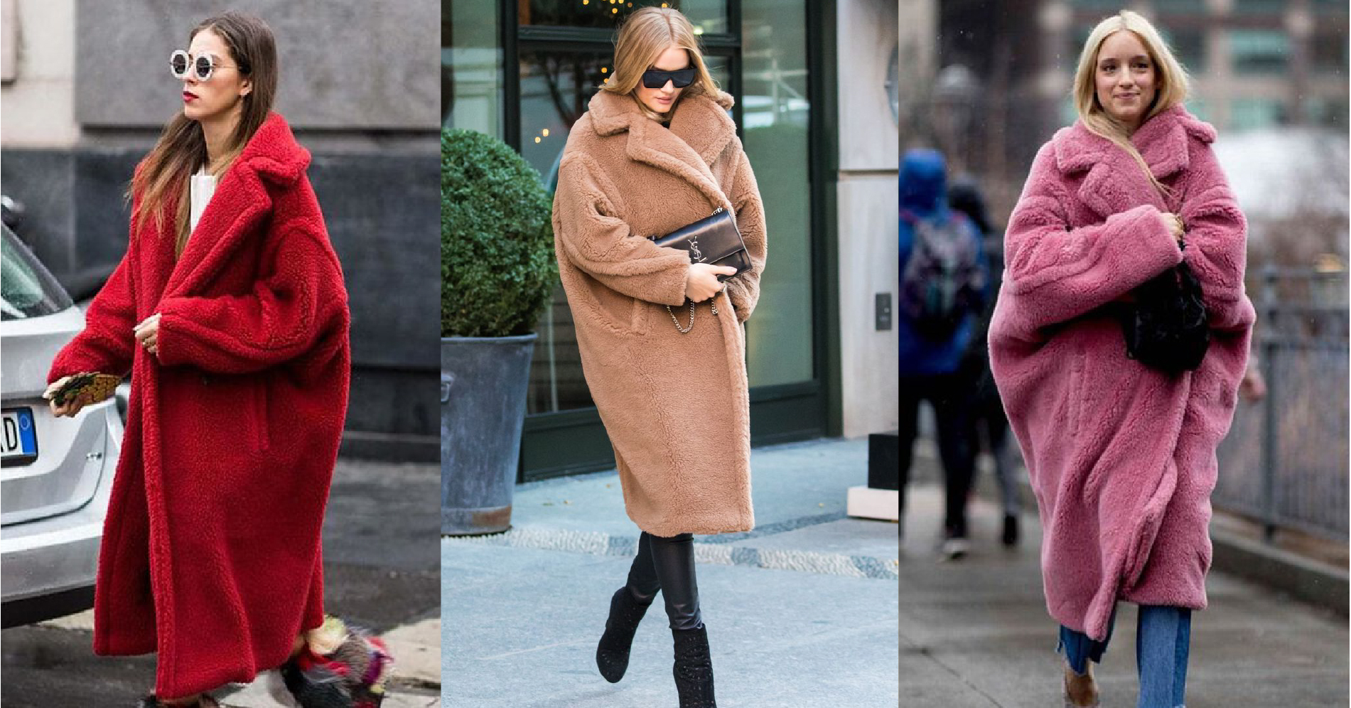 歐美時尚圈風潮，QQ毛泰迪絨大衣