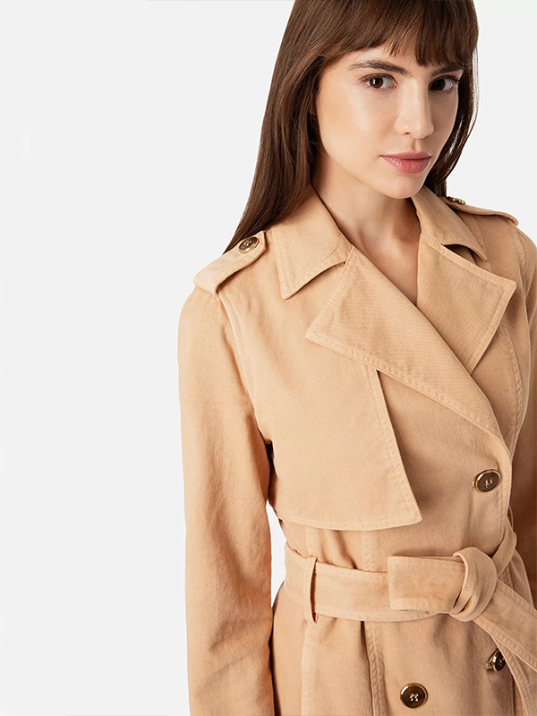 Elisabetta Franchi 綁帶率性長板風衣