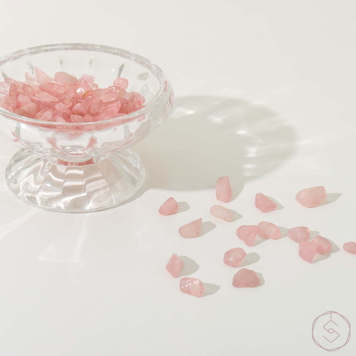 ローズクォーツ ３点セット 数珠 たまのお ローズクォーツ 7mm 共仕立 | お仏壇のはせがわ公式通販