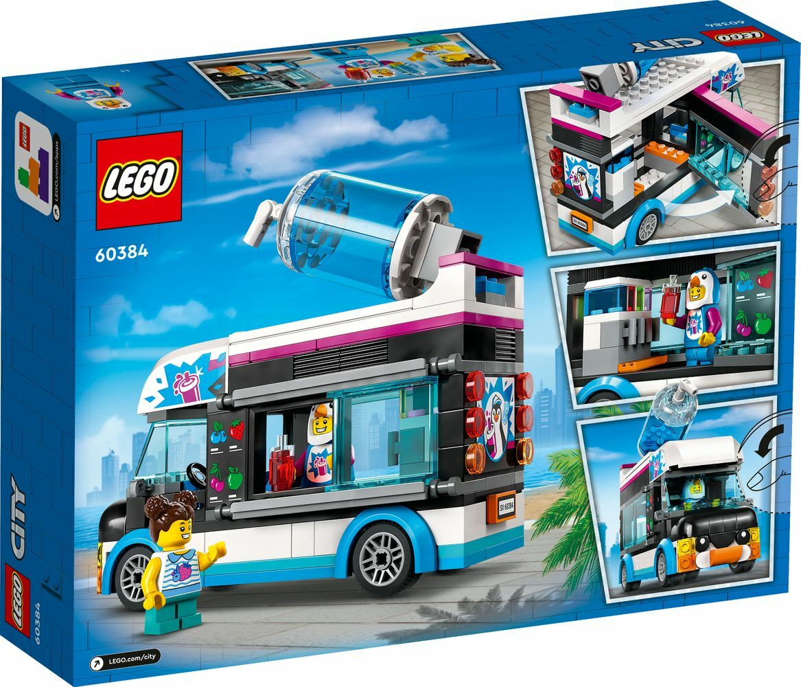 [飛米樂高積木專賣店] LEGO 60384 City-企鵝冰沙車