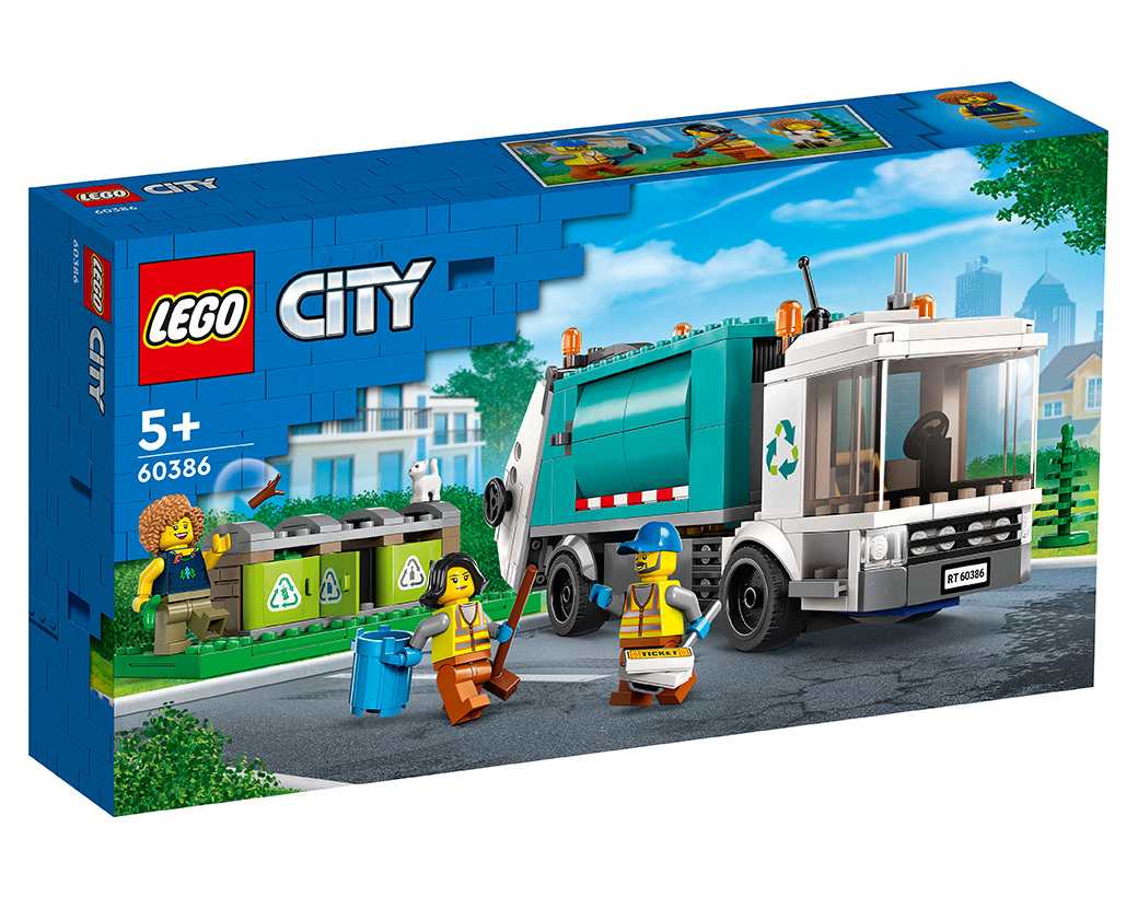 [飛米樂高積木專賣店] LEGO 60386 City-資源回收車