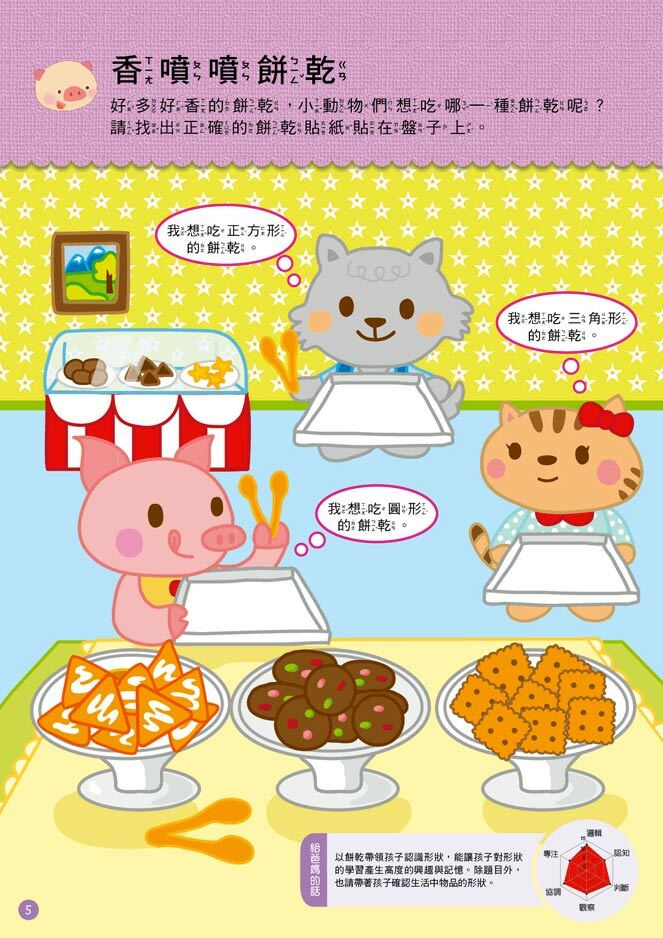 【熱賣10年經典】2-3歲幼兒練習本．五大學習主題十冊套裝 (邏輯推想+配對辨識+專注力開發+數學思辨+圖形覺察)