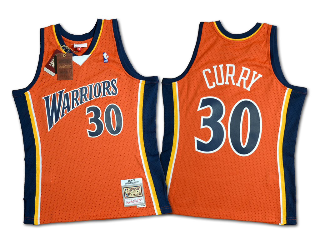 Mitchell & Ness 金州勇士隊 Stephen Curry 2009-2010 復刻 Swingman 球衣