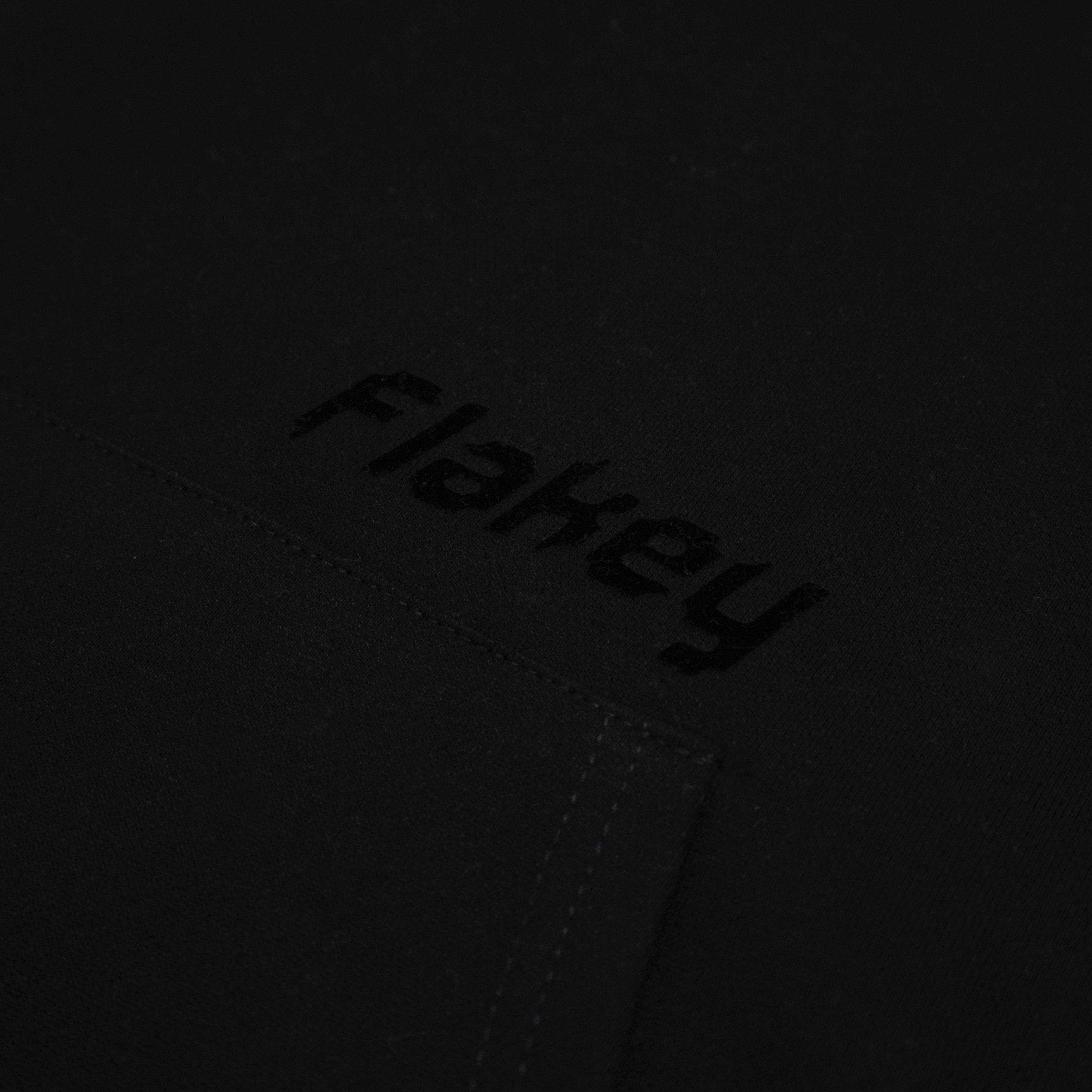 FLAKEY Logo 黑色衞衣 2.0