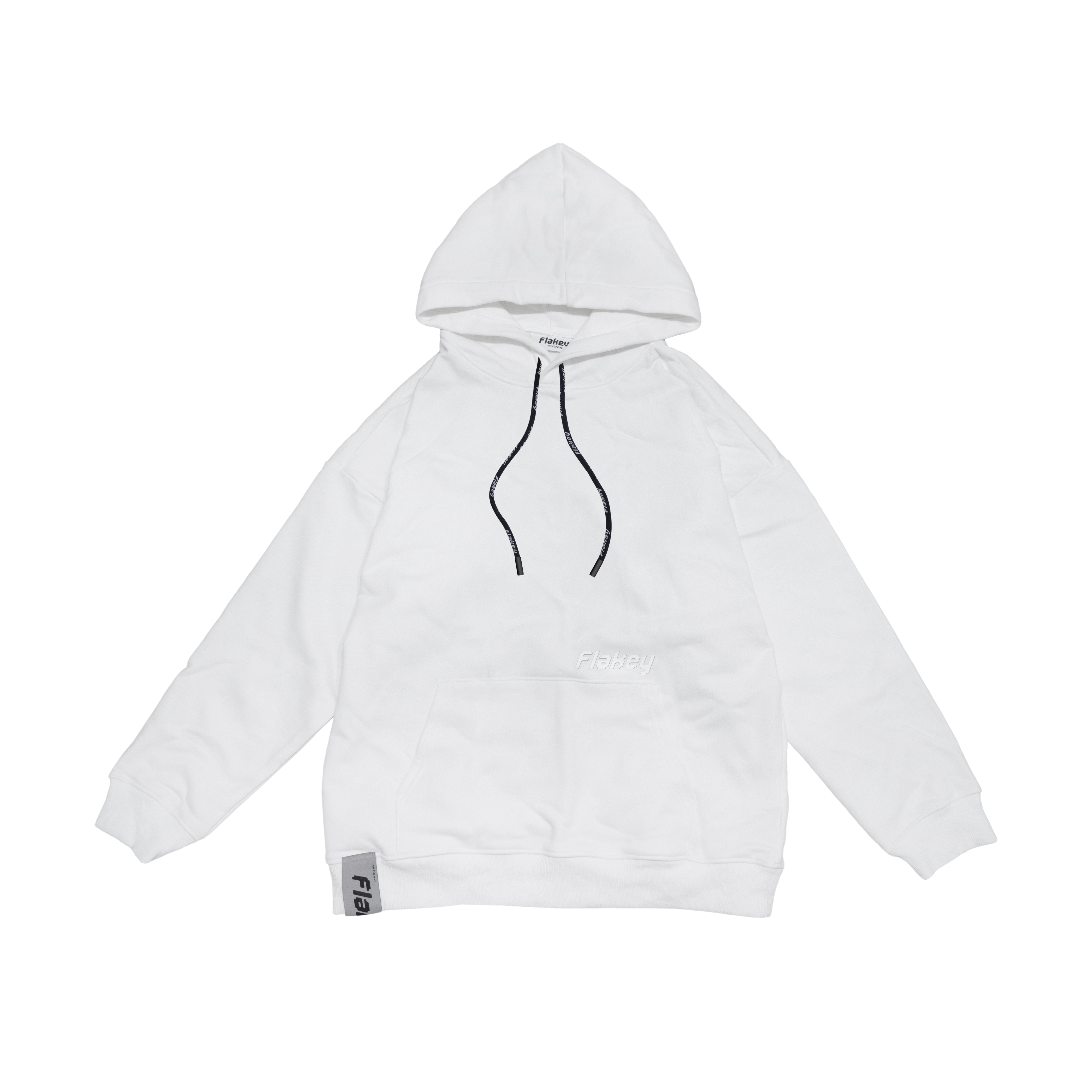 FLAKEY Logo 白色衞衣 2.0