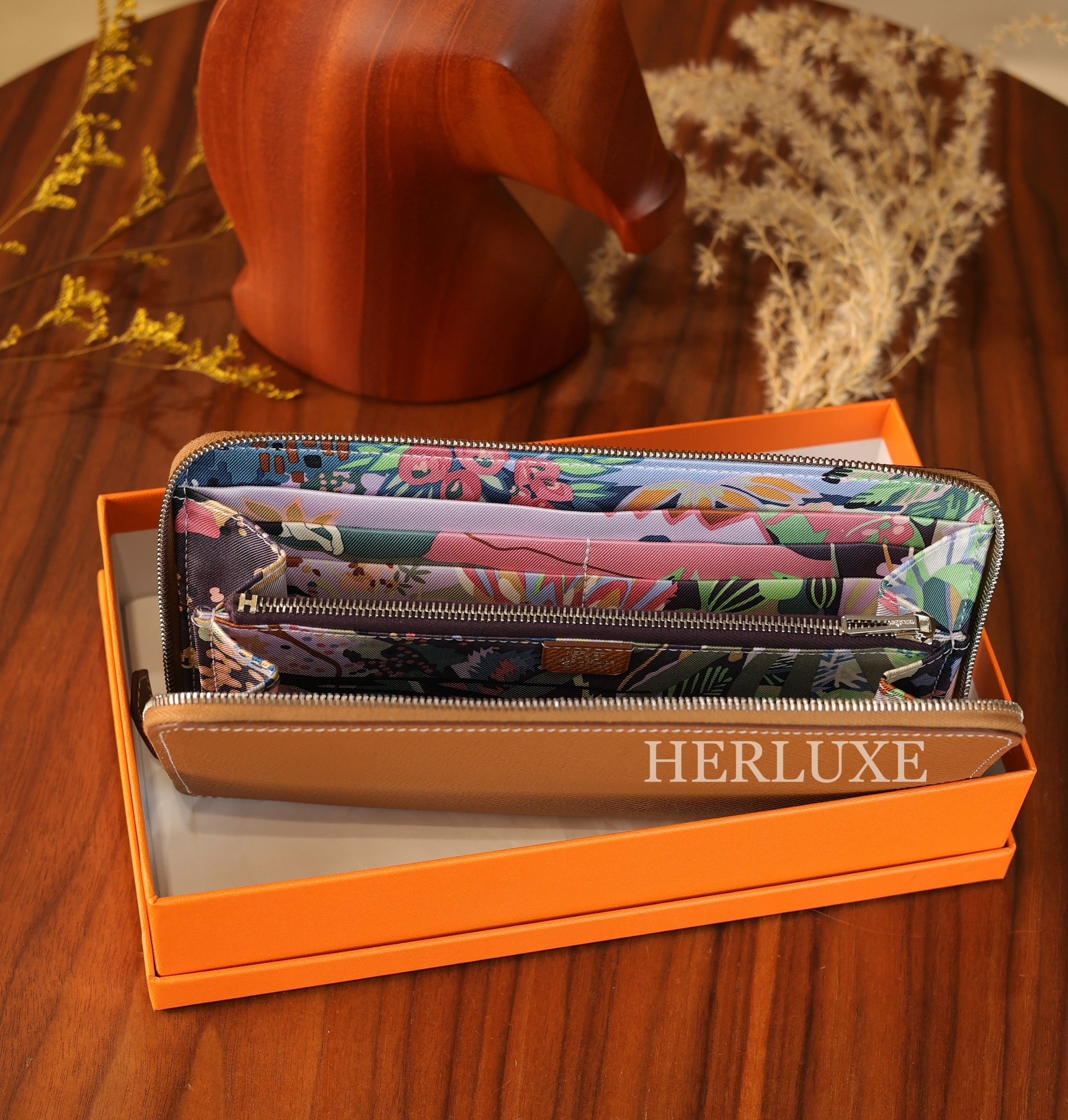 Silkin wallet 37 gold/ N5 cassis-vert 0S fizz epsom