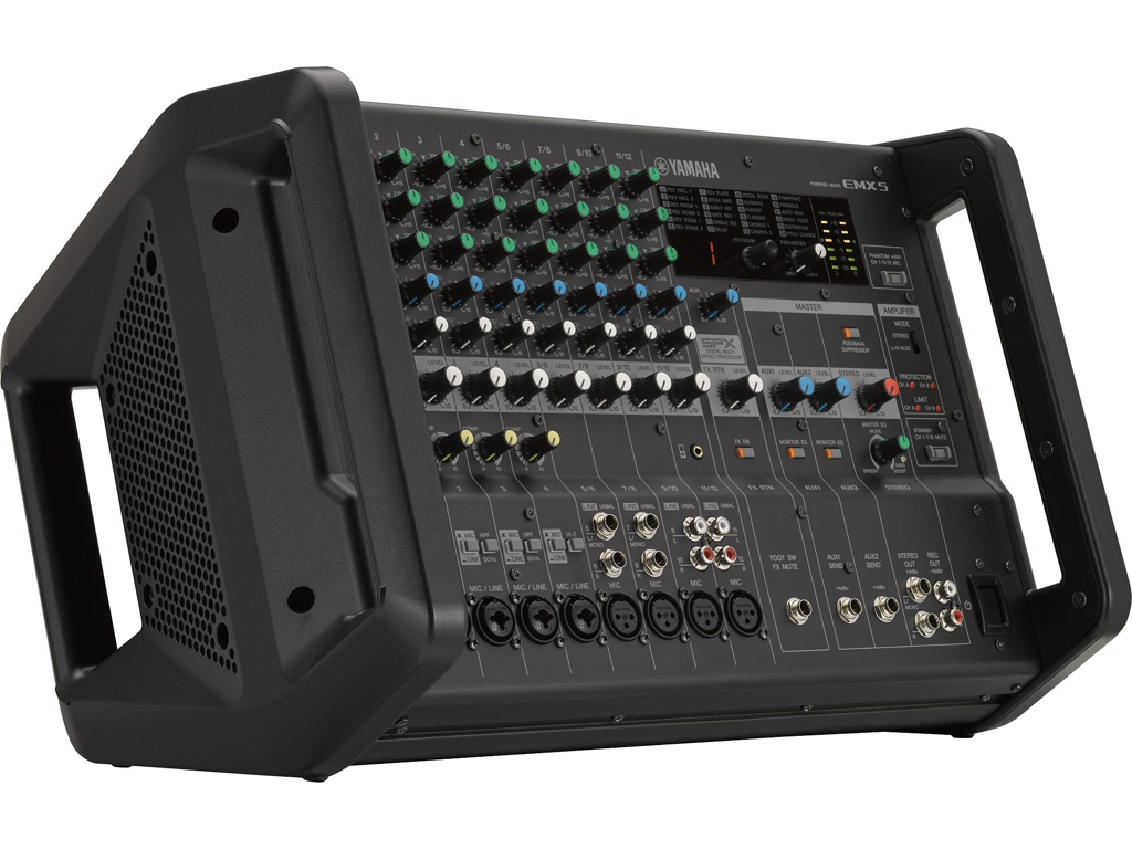 Yamaha YAMAHA - EMX系列專業型混音器 Powered Mixer 功率混音機 可搭配被動式喇叭 第 6 張圖片｜三峽吉他 / Bass