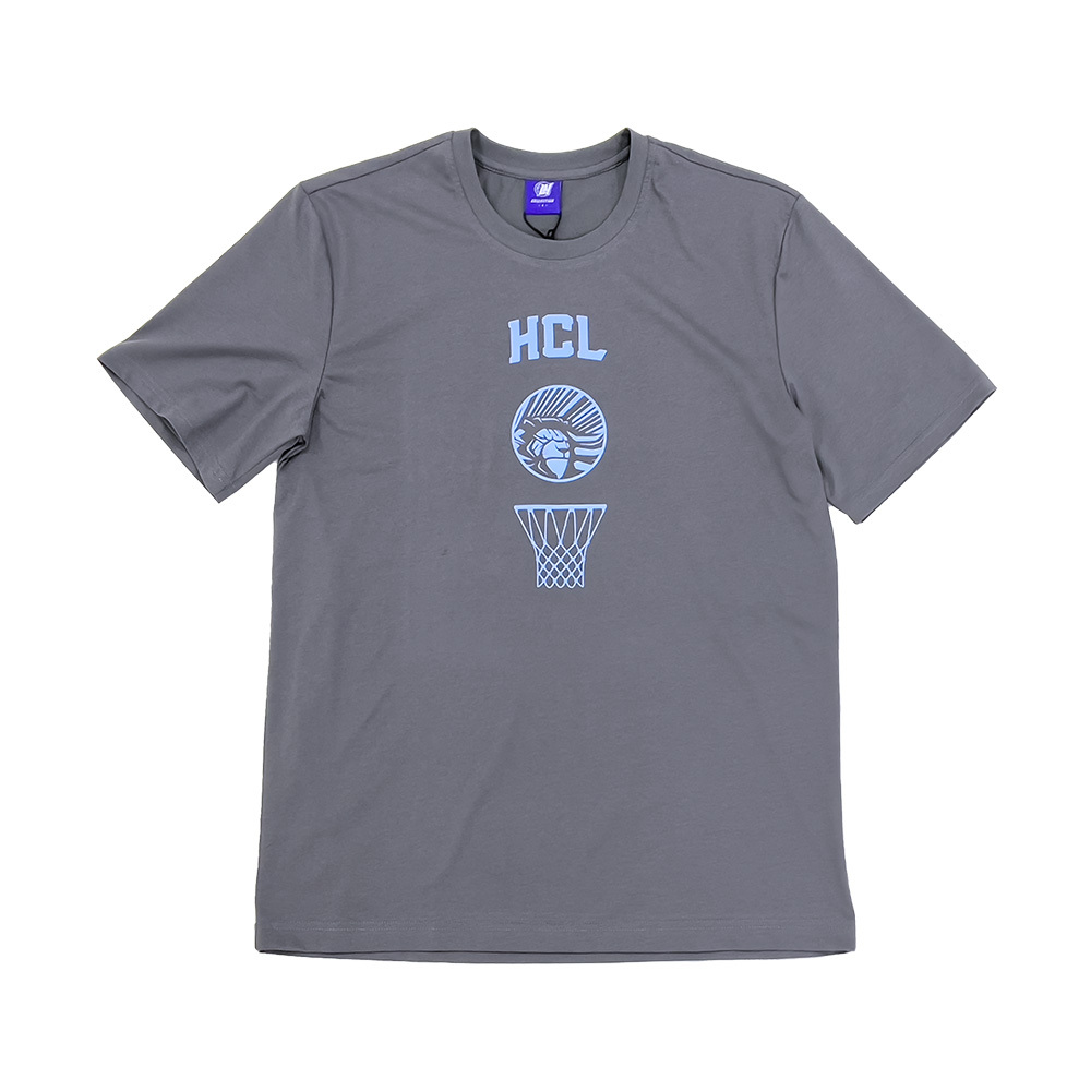 22-23 HCL獅頭應援短TEE｜鐵灰(此促銷應援TEE商品不開放免費燙印)