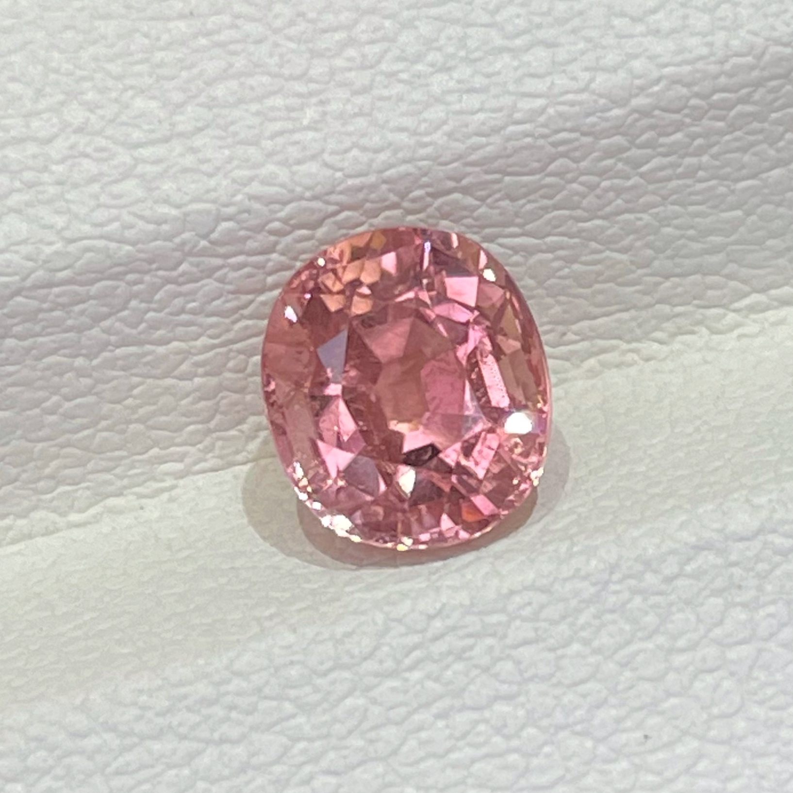 橙粉阿富汗碧璽  2.10ct 天然