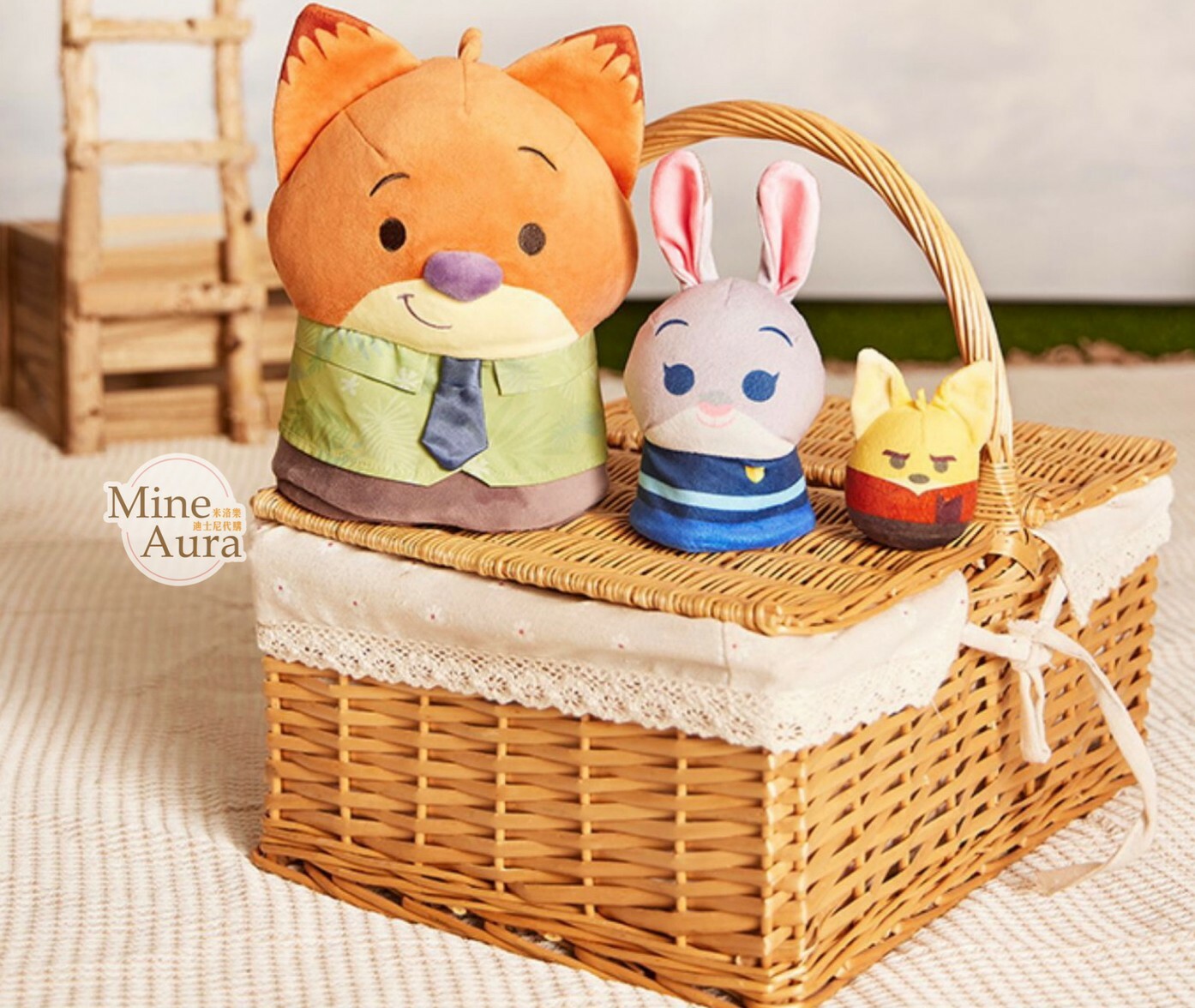 套娃娃系列 動物方城市 Zootopia 娃娃玩偶 -上海迪士尼商店