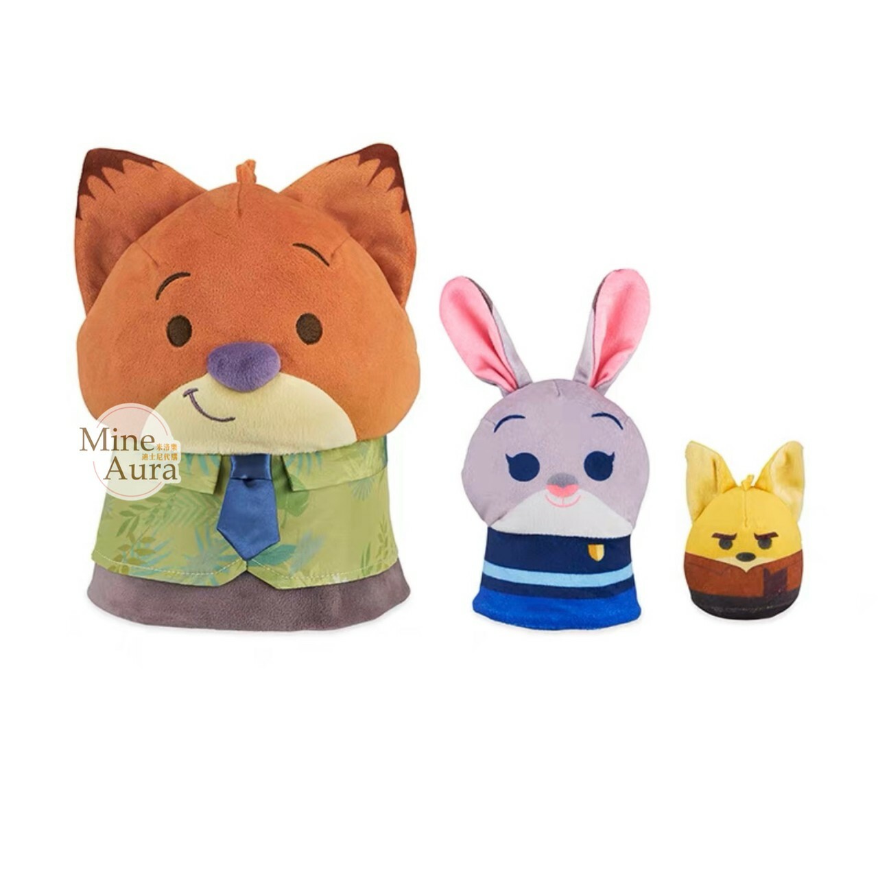 套娃娃系列 動物方城市 Zootopia 娃娃玩偶 -上海迪士尼商店