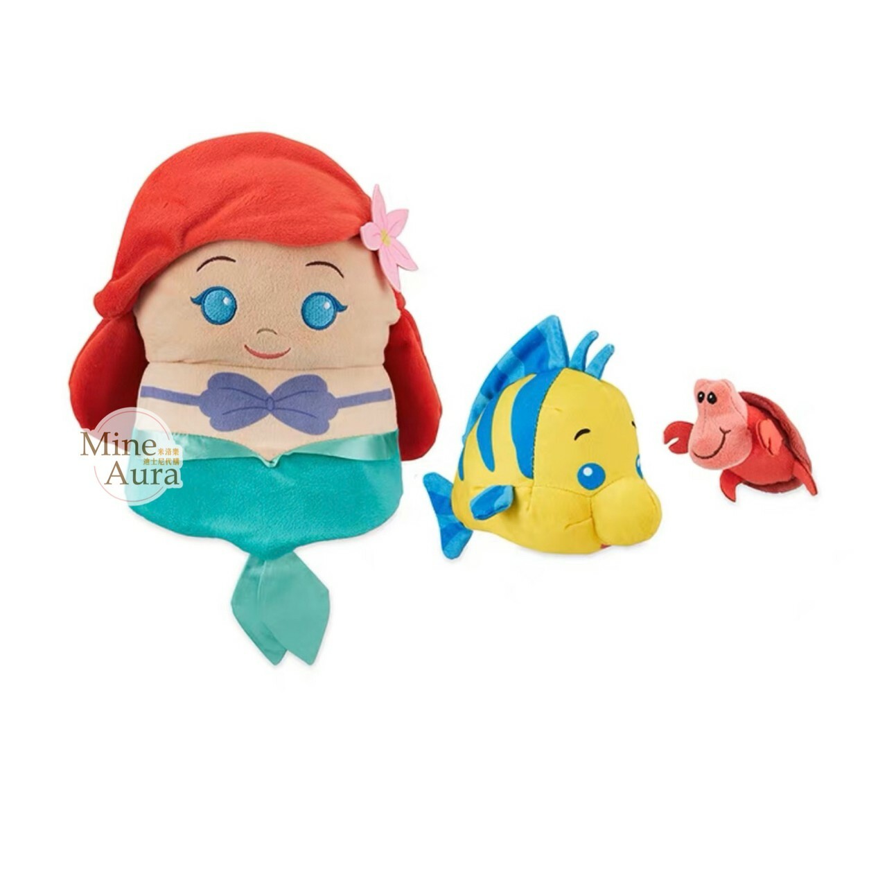 套娃娃系列 小美人魚 The Little Mermaid 愛麗兒 Ariel 娃娃玩偶 -上海迪士尼商店