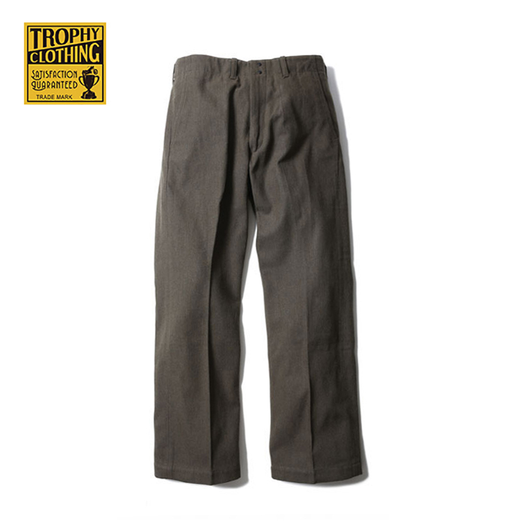 TROPHY CLOTHING - BROOKLYN WOOL TROUSERS 羊毛西裝褲