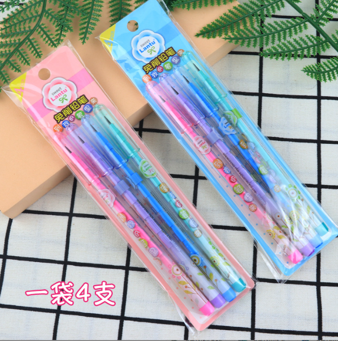 积木铅笔可拆装（一套4支）