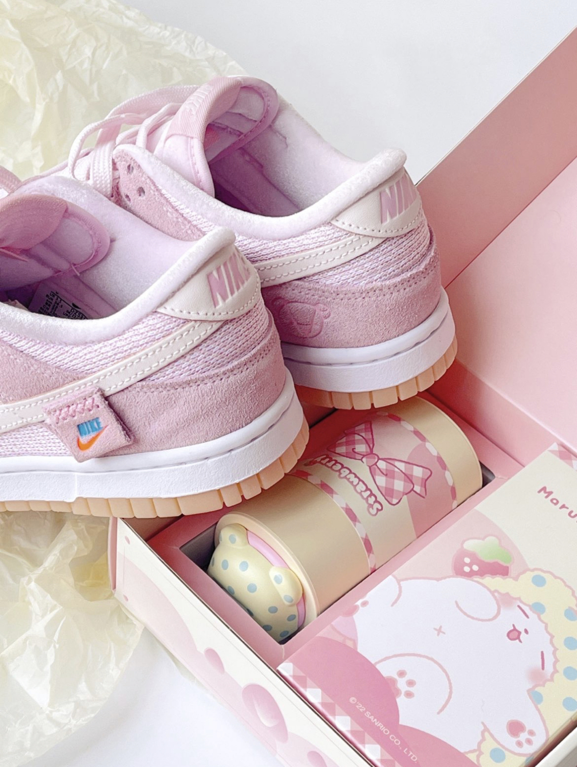 Nike Dunk Low Teddy Bear 粉紅泰迪熊熊