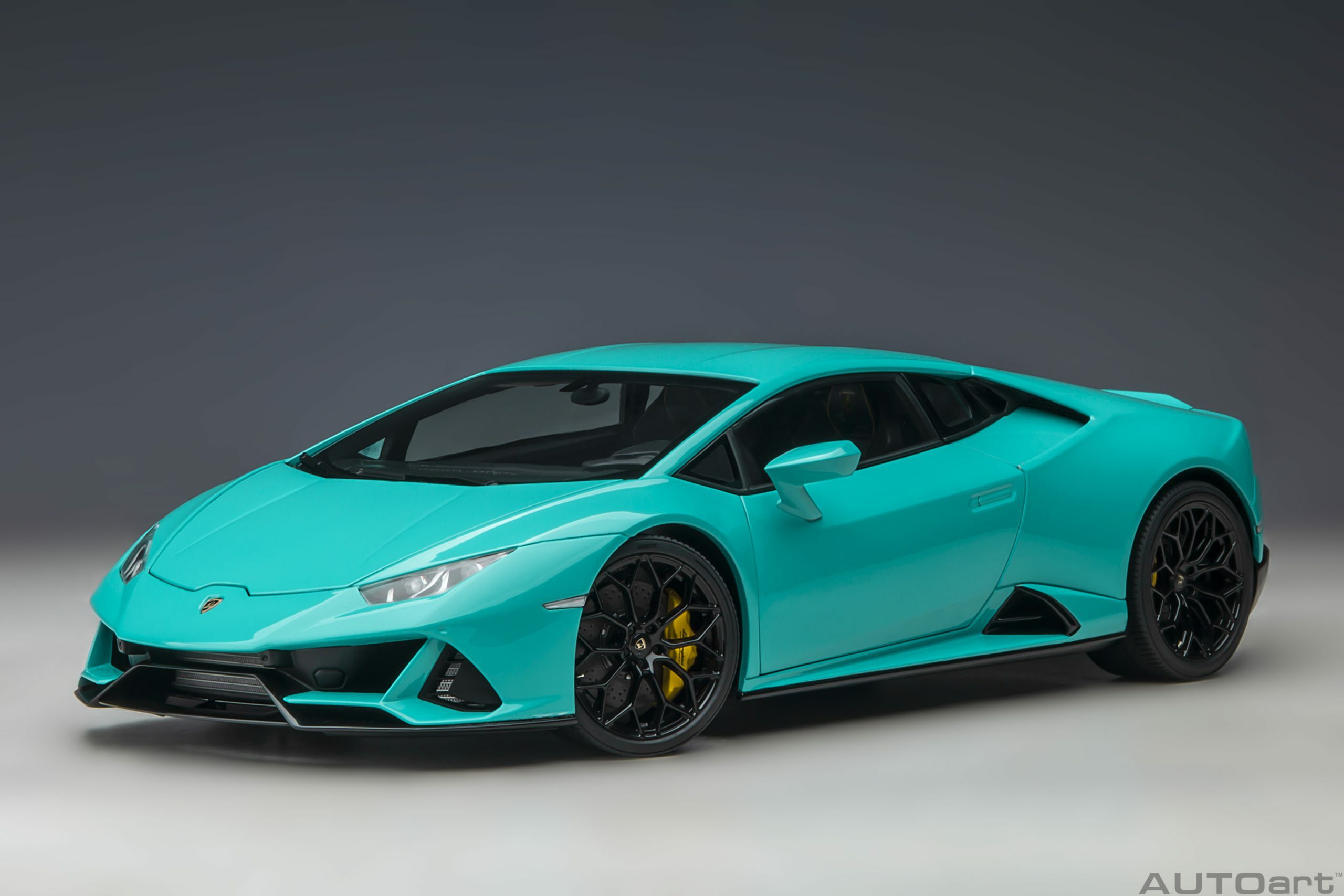 1/18 AUTOART Lamborghini Huracan Evo (Blu Glauco) (79211)