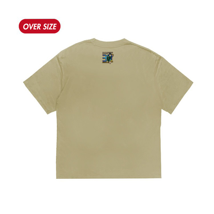 XCTRL® ｜ 幽☆遊☆白書30週年戶愚呂兄弟短T-卡其